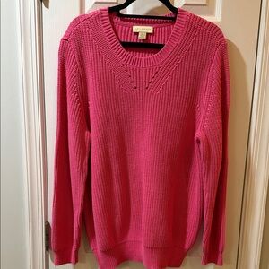 Appleseed’s Pink Crew Neck Sweater